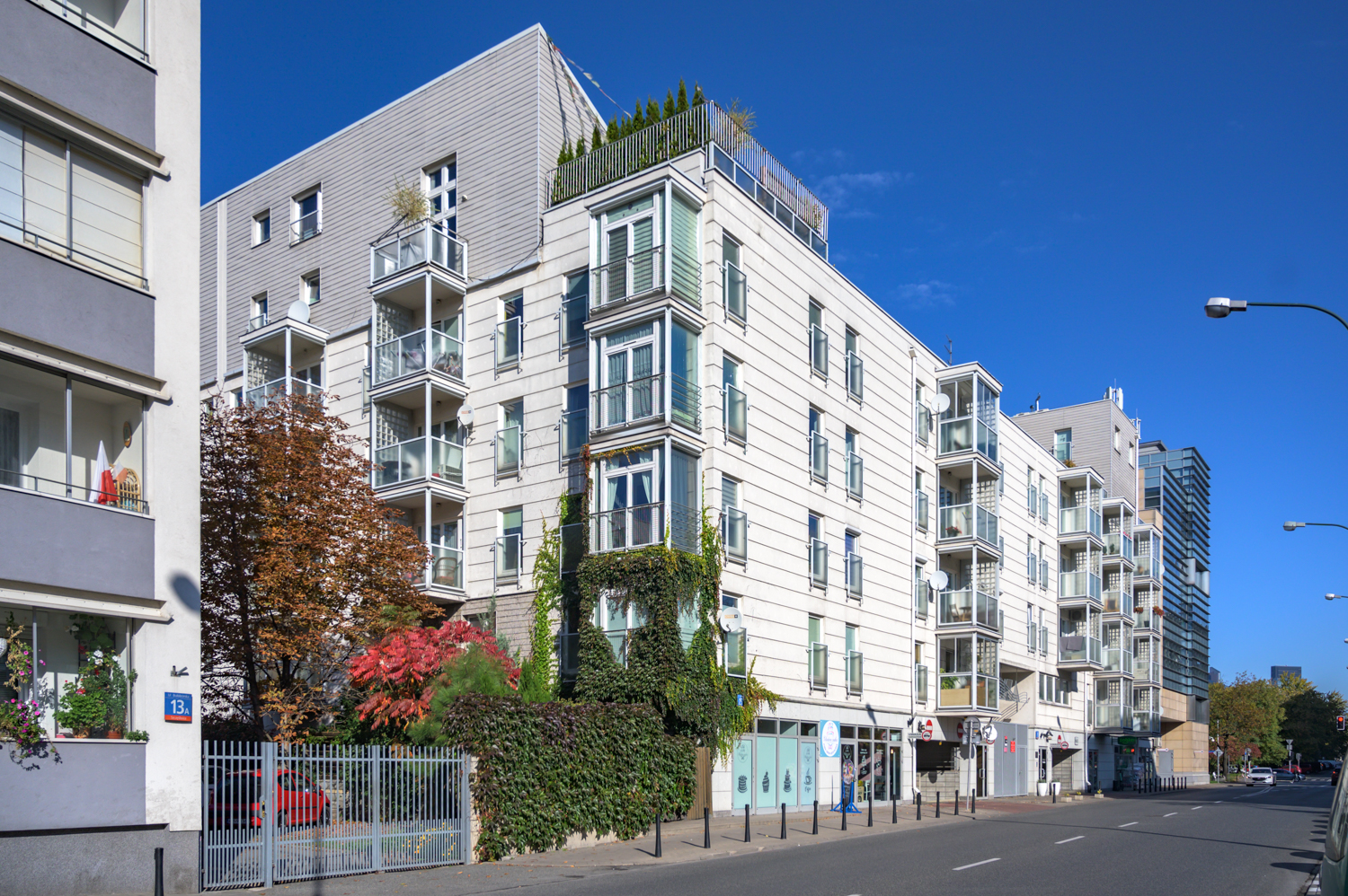 Zdjęcie architektury budynku Osiedle mieszkaniowe Oaza